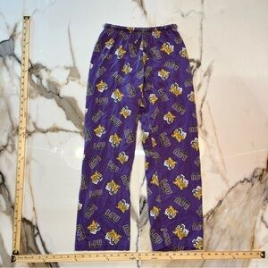 Purple Kids' Pajama Pants - Team Tiger Print